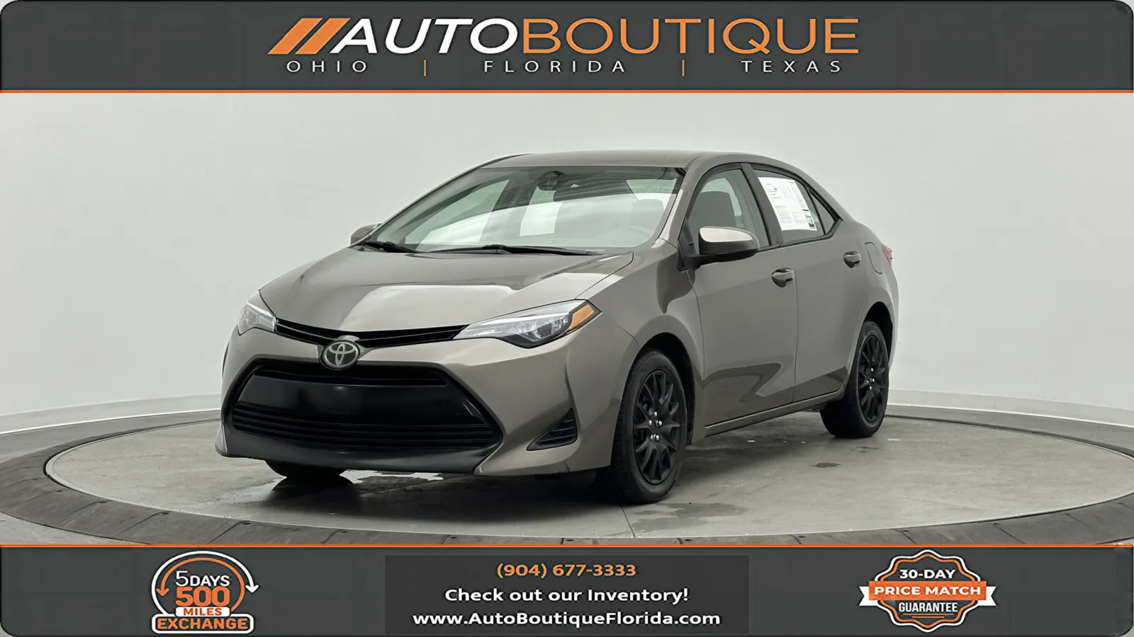 2019 Toyota Corolla LE for sale in Jacksonville, FL