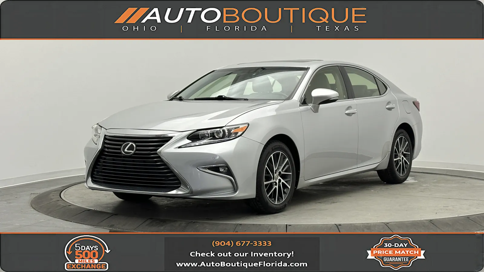 2016 Lexus ES 350 for sale in Jacksonville, FL