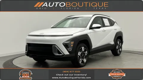 White 2025 Hyundai Kona SEL for sale in Jacksonville, FL