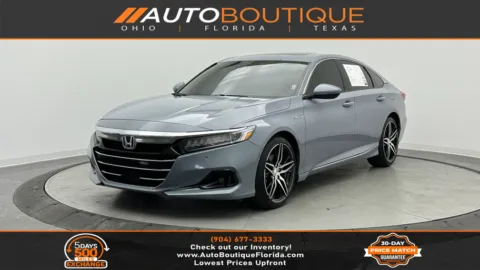 Gray 2021 Honda Accord Hybrid Touring for sale in Jacksonville, FL
