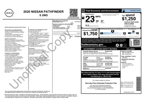 More photos of 2020 Nissan Pathfinder S at Auto Boutique Florida, FL