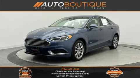 Blue 2018 Ford Fusion Energi SE for sale in Jacksonville, FL