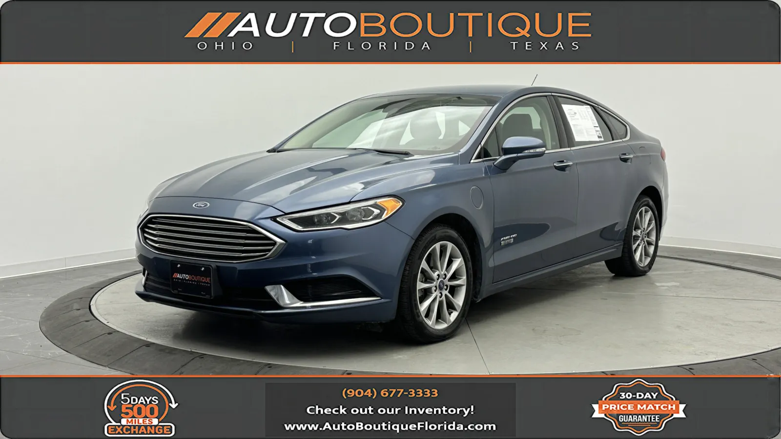 2018 Ford Fusion Energi SE for sale in Jacksonville, FL