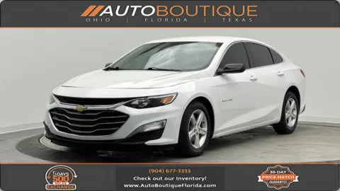 White 2019 Chevrolet Malibu LS for sale in Jacksonville, FL