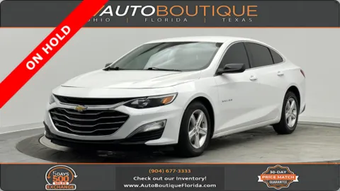 White 2019 Chevrolet Malibu LS for sale in Jacksonville, FL