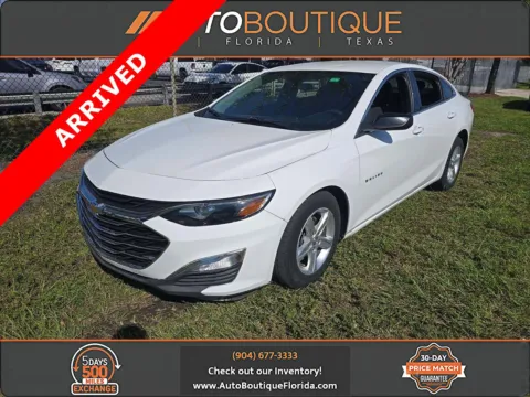 White 2019 Chevrolet Malibu LS for sale in Jacksonville, FL