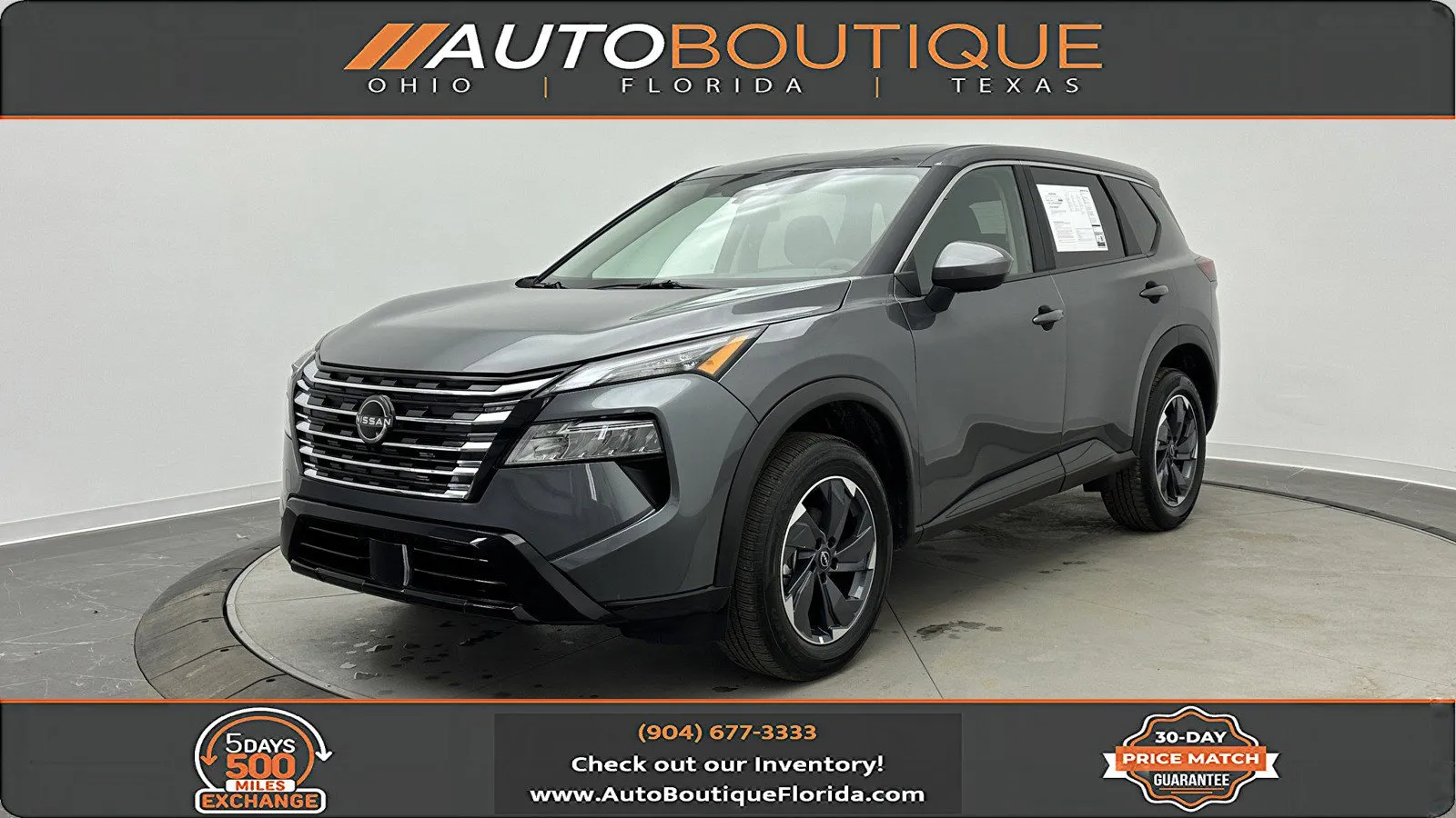 Gray 2025 Nissan Rogue SV for sale in Jacksonville, FL