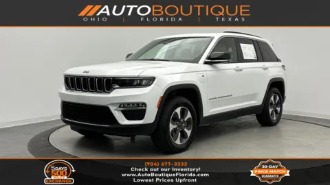 White 2024 Jeep Grand Cherokee 4xe for sale in Jacksonville, FL