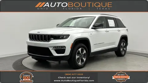 White 2024 Jeep Grand Cherokee 4xe for sale in Jacksonville, FL