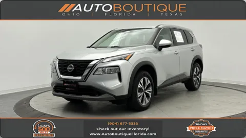 Silver 2022 Nissan Rogue SV for sale in Jacksonville, FL