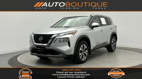 Silver 2022 Nissan Rogue SV for sale in Jacksonville, FL