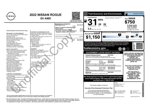More photos of 2022 Nissan Rogue SV at Auto Boutique Florida, FL