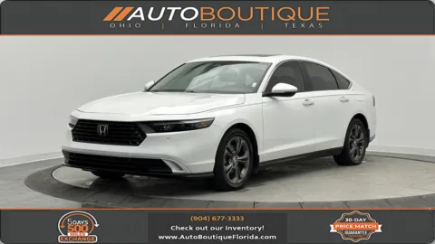 White 2024 Honda Accord Hybrid EX-L for sale in Jacksonville, FL