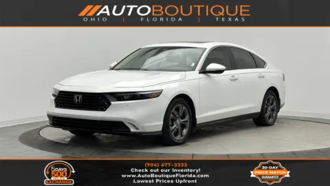 White 2024 Honda Accord Hybrid EX-L for sale in Jacksonville, FL
