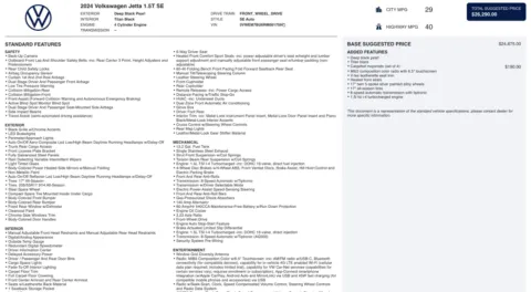 More photos of 2024 Volkswagen Jetta SE at Auto Boutique Florida, FL