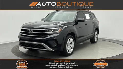 Black 2021 Volkswagen Atlas 2.0T SE w/Technology for sale in Jacksonville, FL