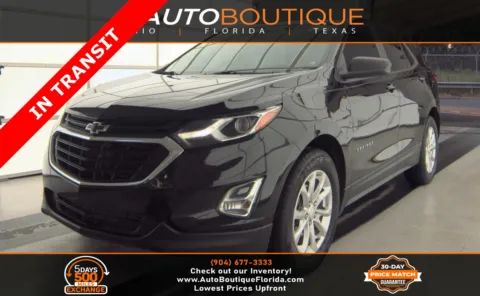 Black 2020 Chevrolet Equinox LS for sale in Jacksonville, FL
