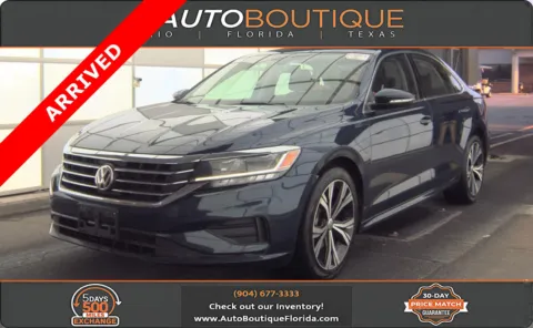 Blue 2022 Volkswagen Passat 2.0T SE for sale in Jacksonville, FL