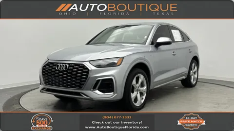 Silver 2023 Audi Q5 Sportback S line Premium Plus for sale in Jacksonville, FL