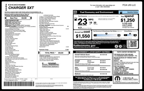 Photos of 2022 Dodge Charger SXT for sale in Jacksonville, FL at Auto Boutique Florida