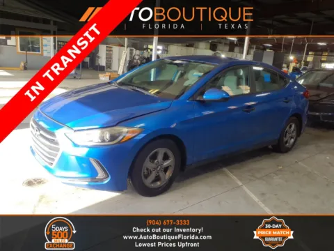Blue 2017 Hyundai Elantra ECO for sale in Jacksonville, FL