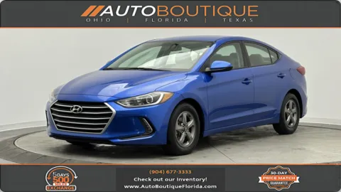 Blue 2017 Hyundai Elantra ECO for sale in Jacksonville, FL