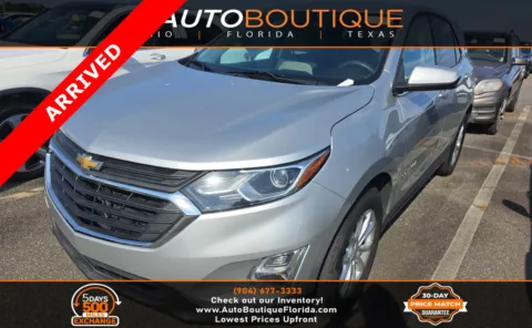 Silver 2019 Chevrolet Equinox LT for sale in Jacksonville, FL