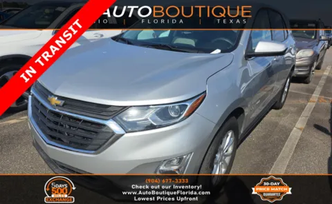 Silver 2019 Chevrolet Equinox LT for sale in Jacksonville, FL