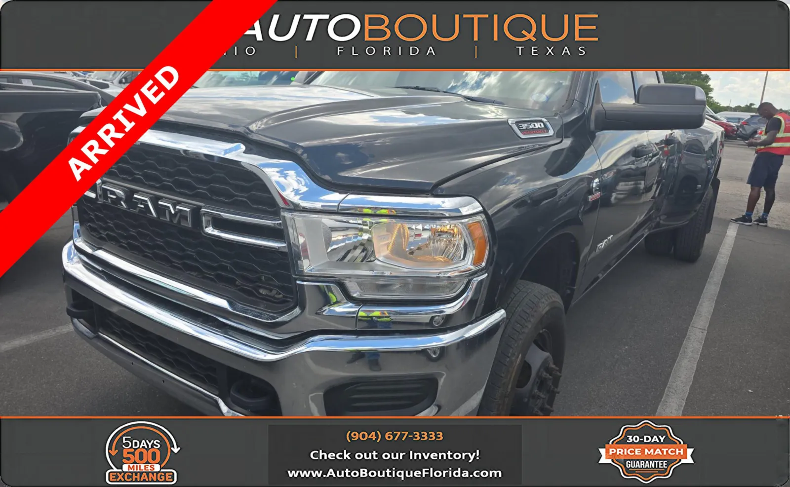 Black 2019 Ram 3500 Tradesman for sale in Jacksonville, FL