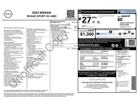 More photos of 2022 Nissan Rogue Sport SV at Auto Boutique Florida, FL