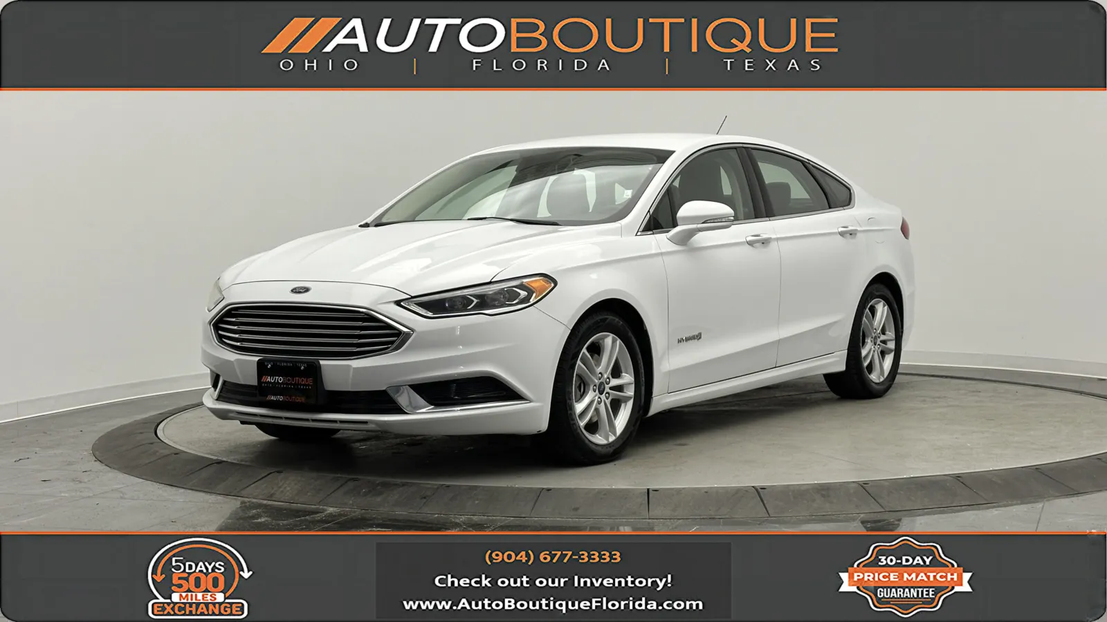 2018 Ford Fusion Hybrid SE for sale in Jacksonville, FL