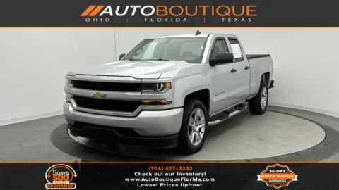 Silver 2019 Chevrolet Silverado 1500 LD Custom for sale in Jacksonville, FL