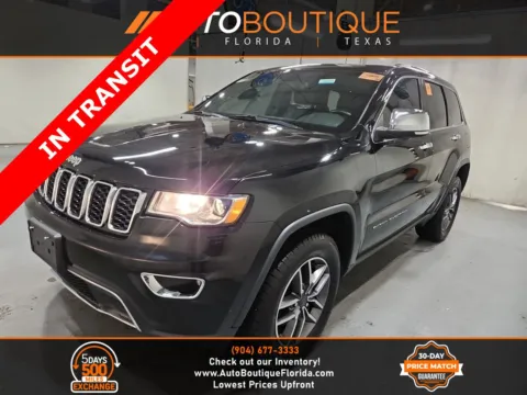 Black 2020 Jeep Grand Cherokee Limited for sale in Jacksonville, FL