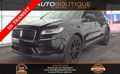 Black 2020 Lincoln Nautilus Reserve for sale in Jacksonville, FL