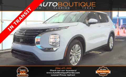 White 2023 Mitsubishi Outlander ES for sale in Jacksonville, FL