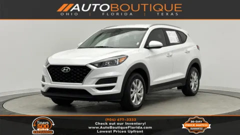 White 2021 Hyundai Tucson Value for sale in Jacksonville, FL