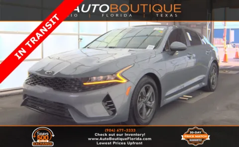 Silver 2021 Kia K5 LX for sale in Jacksonville, FL