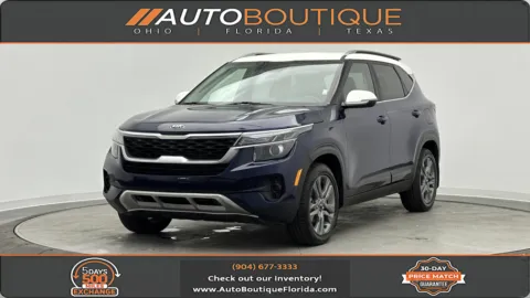 Blue 2021 Kia Seltos S for sale in Jacksonville, FL