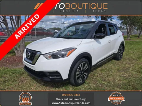 White 2019 Nissan Kicks SR for sale in Jacksonville, FL