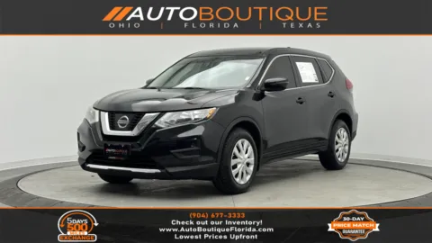 Black 2017 Nissan Rogue S for sale in Jacksonville, FL