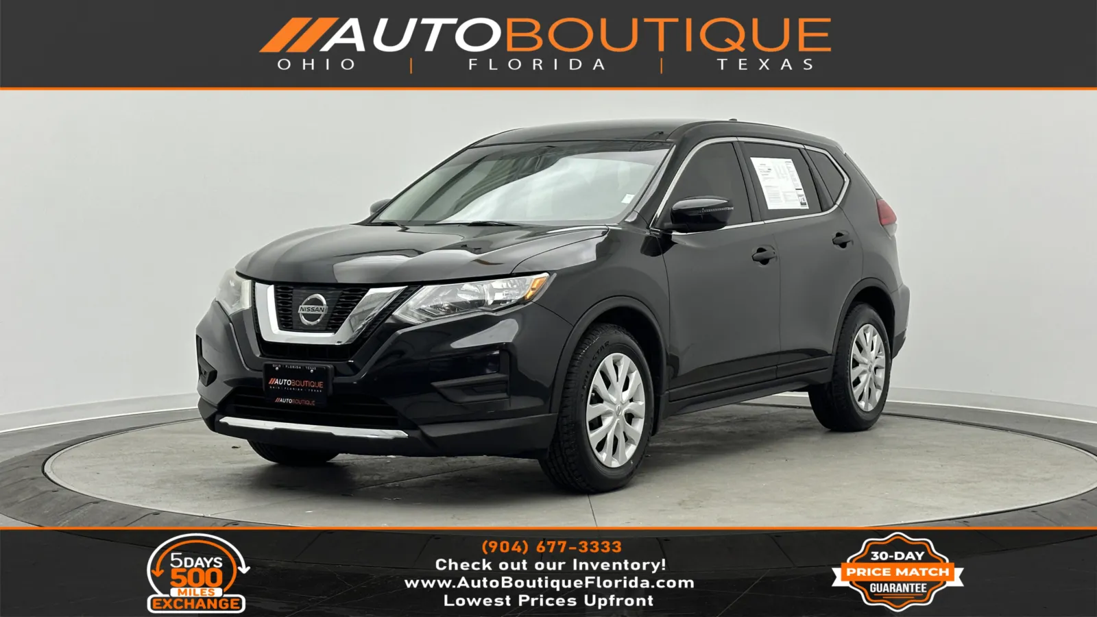 2017 Nissan Rogue S for sale in Jacksonville, FL