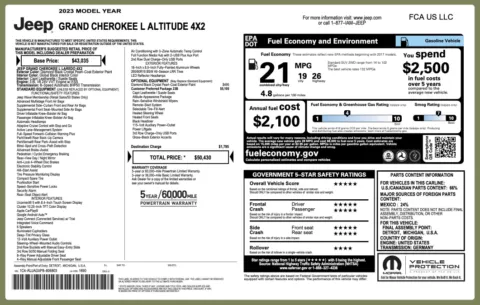 More photos of 2023 Jeep Grand Cherokee L Altitude at Auto Boutique Florida, FL