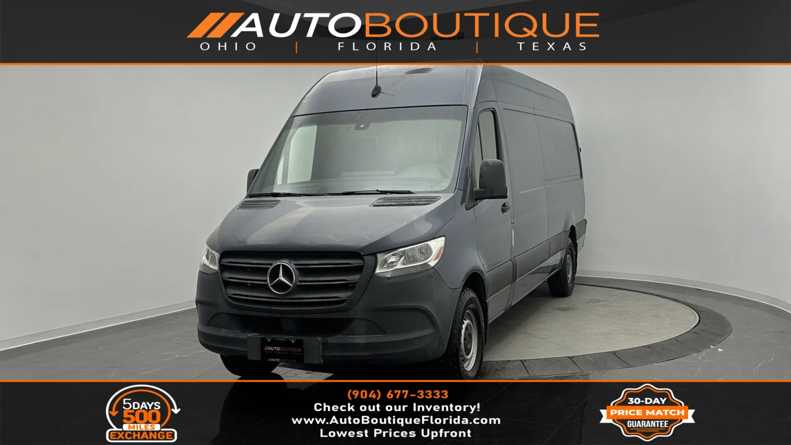 2019 Mercedes-Benz Sprinter Cargo Van 2500 for sale in Jacksonville, FL