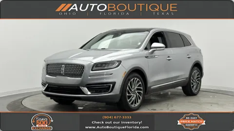 Silver 2020 Lincoln Nautilus Reserve for sale in Jacksonville, FL