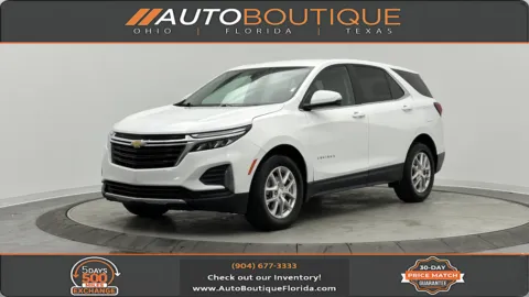 White 2022 Chevrolet Equinox LT for sale in Jacksonville, FL