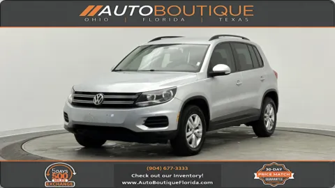 Silver 2016 Volkswagen Tiguan S for sale in Jacksonville, FL