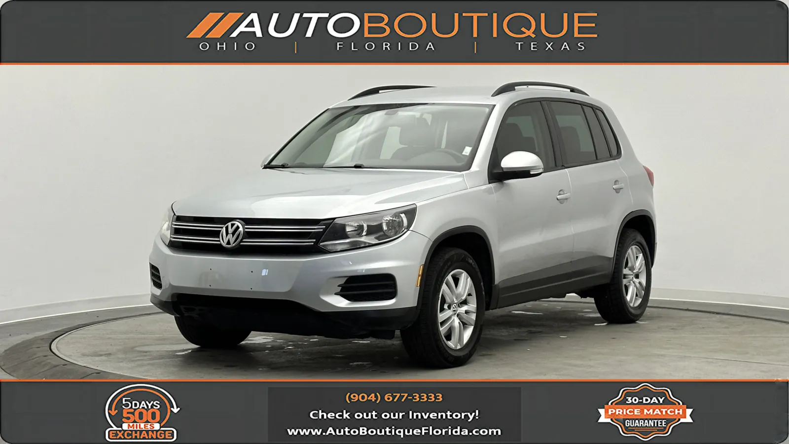 2016 Volkswagen Tiguan S for sale in Jacksonville, FL