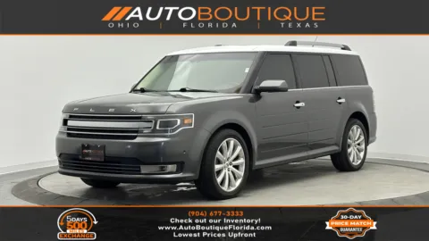 White 2015 Ford Flex Limited w/EcoBoost for sale in Jacksonville, FL