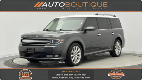 White 2015 Ford Flex Limited w/EcoBoost for sale in Jacksonville, FL