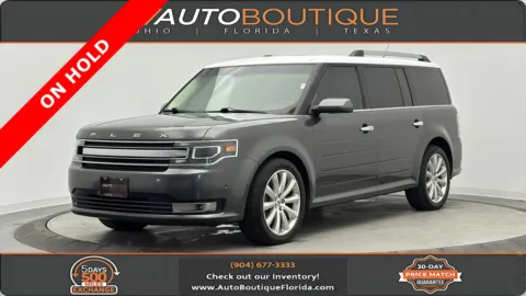 White 2015 Ford Flex Limited w/EcoBoost for sale in Jacksonville, FL